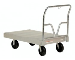 Vestil EFHD-2448 Heavy-Duty Aluminum Platform Truck with 4,800 lb Capacity | 24 x 48 in Deck