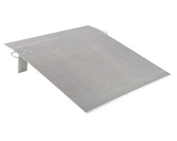 Vestil EH-3036 Aluminum Economizer Dock Plate with 3,500 lb Capacity | 30 x 36