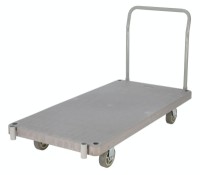 Vestil Heavy Duty Plastic Platform Truck