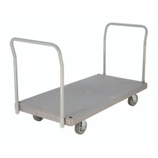 Vestil PPT-2-42 Heavy Duty Plastic Platform Truck with 2,000 lb Capacity | 30 x 60 Deck Vestil PPT-2-42 Heavy Duty Plastic Platform Truck with 2,000 lb Capacity | 30 x 60 Deck