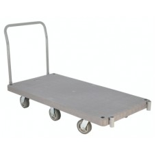 Vestil PPT-3-61 Heavy Duty Plastic Platform Truck with 3,000 lb Capacity | 30 x 60 Deck Vestil PPT-3-61 Heavy Duty Plastic Platform Truck with 3,000 lb Capacity | 30 x 60 Deck