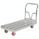 Vestil SDD-2448 Aluminum Channel Platform Truck with 3,600 lb Capacity | 24 x 48 Deck