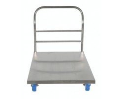 Vestil SSPT-2436 Stainless Steel Platform Truck, 24 x 36 Deck, 2,000 lb Capacity