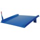 Vestil TS-15-6036 Steel Truck Dock Board, 60 x 36, 15,000 lb Capacity, Lever Lift and Safety Curbs