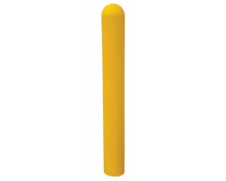 Vestil BPC-24-5.5 Safety Yellow, Plastic Bollard Cover, Fits 24 Inch Bollards