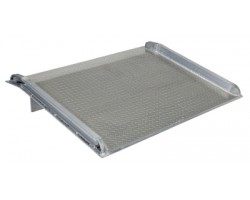 Vestil Aluminum Truck Dock Board, 5,000 lb Capacity, 78 x 36, Locking Legs | BTA-05007836
