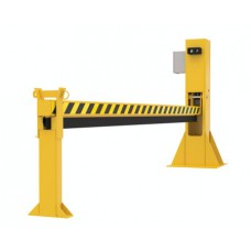 Vestil DJG-100-10 Dock Barricade Gate, Electric Hydraulic Loading Dock Safety Barrier, 115V, 10 ft Door Vestil DJG-100-10 Dock Barricade Gate, Electric Hydraulic Loading Dock Safety Barrier, 115V, 10 ft Door