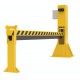 Vestil Dock Barricade Gate, Electric Hydraulic Loading Dock Safety Barrier | DJG-100