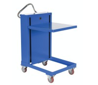Vestil Self-Elevating Spring Table Cart | Ergonomic Load-Leveling Platform
