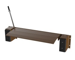 Vestil FM-2066 Mechanical Edge-O-Dock Leveler with 20,000 lb Capacity | 66 Inch Usable Width