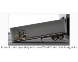 Vestil H-LO-J-BEAM Trailer Stabilizing Jack with 40,000 lb Lift Capacity