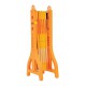 Vestil PEXGATE-30 Plastic Expand-A-Gate | 122 in Expandable Safety Barrier | 38 in High