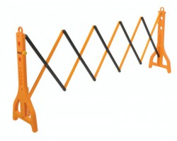 Vestil PEXGATE-30 Plastic Expand-A-Gate | 122 in Expandable Safety Barrier | 38 in High