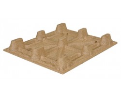 Vestil PWP-4840 Recycled Nestable Presswood Pallet | 48 x 40, ISPM 15 Export Ready