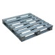 Vestil Galvanized Steel Pallet SPL-3636 | Heavy-Duty 4-Way Entry Industrial Pallet