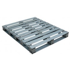 Vestil Galvanized Steel Pallet SPL-4048 | Heavy-Duty Industrial Welded Pallet Vestil Galvanized Steel Pallet SPL-4048 | Heavy-Duty Industrial Welded Pallet