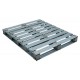Vestil Galvanized Steel Pallet SPL-4048 | Heavy-Duty Industrial Welded Pallet