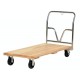 Vestil VHPT-2448 Hardwood Platform Truck, 24 x 48 Deck, 1,600 lb Capacity