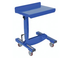 Vestil WPT-1624 Mobile Tilting Work Positioning Table, 16 x 24 Platform, 200 lb Capacity, Manual Height and Tilt