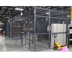 WireCrafters 4-Walls Welded Wire Security Cage – Model RW6684S