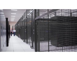 WireCrafters 3-Wall Style 840 Wire Security Cage W12883S Sliding Door