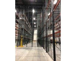 WireCrafters 1-Wall Style 840 Wire Security Cage-12x8-Hinged Door