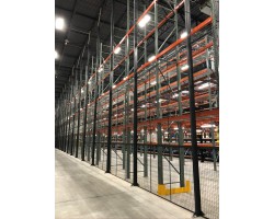 WireCrafters 1-Wall Style 840 Wire Security Cage-11x8-Sliding Door