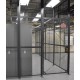 WireCrafters 3-Walls Style 840 Security Cage - W6683H Hinged Door