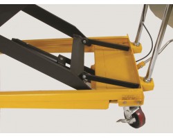 Wesco 273261 Extra Long Scissor Lift Table Cart – 1,100 lb Capacity