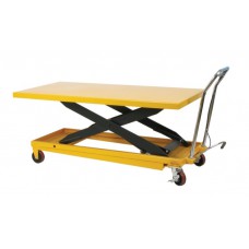 Wesco 273261 Extra Long Scissor Lift Table Cart – 1,100 lb Capacity Wesco 273261 Extra Long Scissor Lift Table Cart – 1,100 lb Capacity