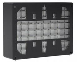 Akro-Mils 10164 Plastic 64-Drawer Storage Cabinet | Small Parts Organizer for Home & Workshop