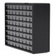 Akro-Mils 10164 Plastic 64-Drawer Storage Cabinet | Small Parts Organizer for Home & Workshop