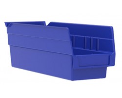 Akro-Mils 30120 Plastic Shelf Bins – 24-Pack Durable Storage Bins