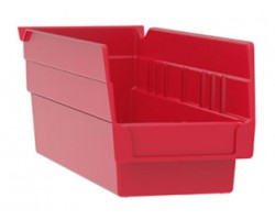 Akro-Mils 30120 Plastic Shelf Bins – 24-Pack Durable Storage Bins