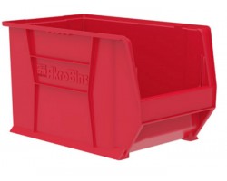 Akro-Mils 30282 Super-Sized Plastic Bins – 2-Pack Heavy-Duty Storage Bins