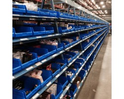 Akro-Mils 30150 Plastic Shelf Bins – 12-Pack Durable Storage Containers