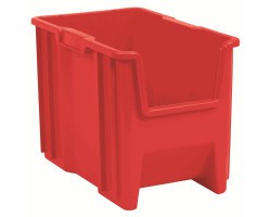 Akro-Mils 13014 Stack-Store Small Part Bins – Durable Plastic Bins (4/Carton)