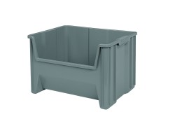 Akro-Mils 13017 Stack-Nest Plastic Bins – 3 Durable Bins per Carton