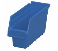 Akro-Mils ShelfMax 6-Inch Heavy-Duty Plastic Shelf Bins
