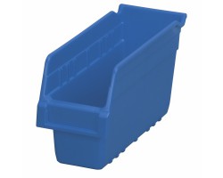 Akro-Mils 30040 ShelfMax Hopper Front Bins – 16 Plastic Shelf Bins
