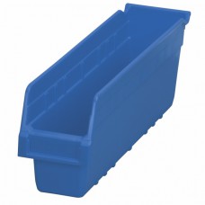 Akro-Mils 30048 ShelfMax Hopper Front Bins – 8 Plastic Storage Bins