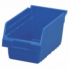 Akro-Mils 30090 ShelfMax Hopper Front Bins – 10-Pack Plastic Storage Bins
