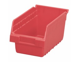 Akro-Mils 30090 ShelfMax Hopper Front Bins – 10-Pack Plastic Storage Bins
