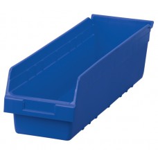 Akro-Mils 30094 ShelfMax Hopper Front Bins – 10-Pack Plastic Shelf Bins