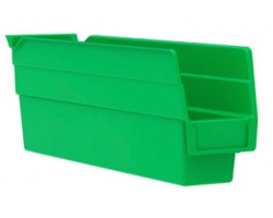 Akro-Mils 30110 Plastic Shelf Bins – 24-Pack Durable Storage Bins