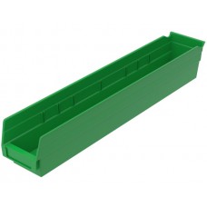 Akro-Mils 30124 Plastic Shelf Bins – 12-Pack Durable Storage Bins