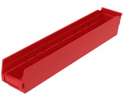 Akro-Mils 30124 Plastic Shelf Bins – 12-Pack Durable Storage Bins