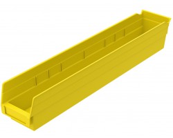Akro-Mils 30124 Plastic Shelf Bins – 12-Pack Durable Storage Bins