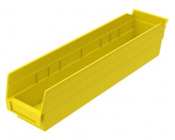 Akro-Mils 30128 Plastic Shelf Bins – 12-Pack Heavy-Duty Storage Bins