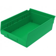 Akro-Mils 30150 Plastic Shelf Bins – 12-Pack Durable Storage Containers